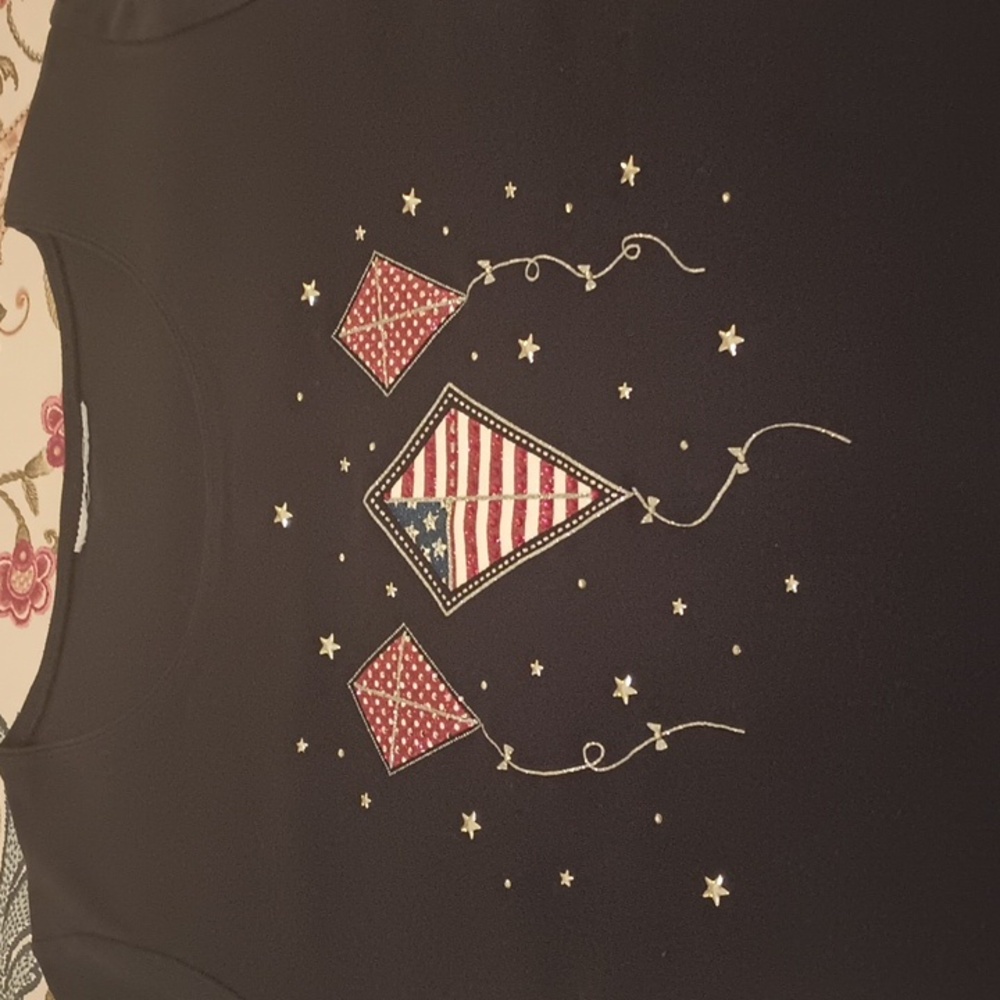 Navy Blue  Shirt with Kite Design
